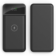 ÜZÜMLÜ 10.000 MAH SİYAH WIRELESS POWERBANK