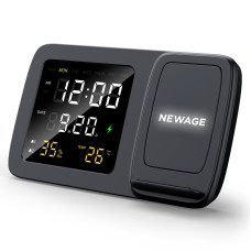 BÜLBÜL MASAÜSTÜ SAAT VE KABLOSUZ ŞARJ STANDI