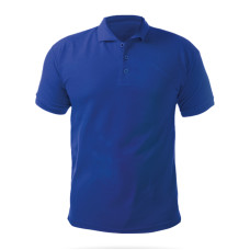 AÇELYA SAKS MAVİ S POLO YAKA TİŞÖRT